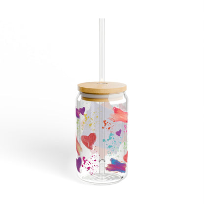 Beauty Within MS Glass Tumbler – Hydration with Purpose and Inspiration