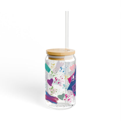 Lupus Sucks! Glass Tumbler – Hydrate with Strength and Attitude