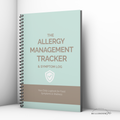 The Allergy Management Tracker & Symptom Log – Spiral-Bound Guided Journal for Food Allergies