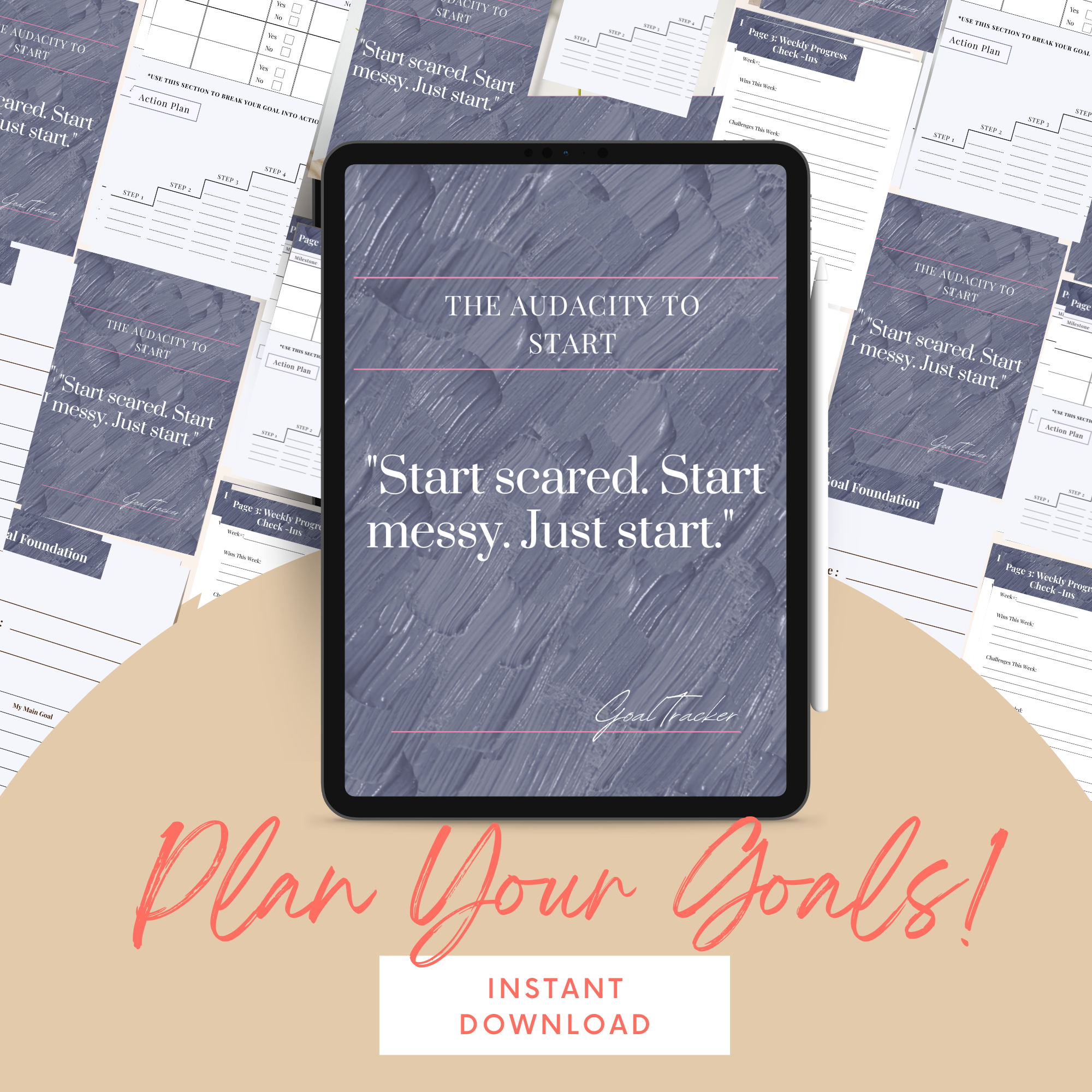 The Audacity to Start Playbook – Guided Digital Workbook for Aspiring Entrepreneurs