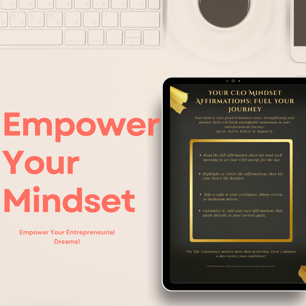 The Audacity to Start Playbook – Guided Digital Workbook for Aspiring Entrepreneurs