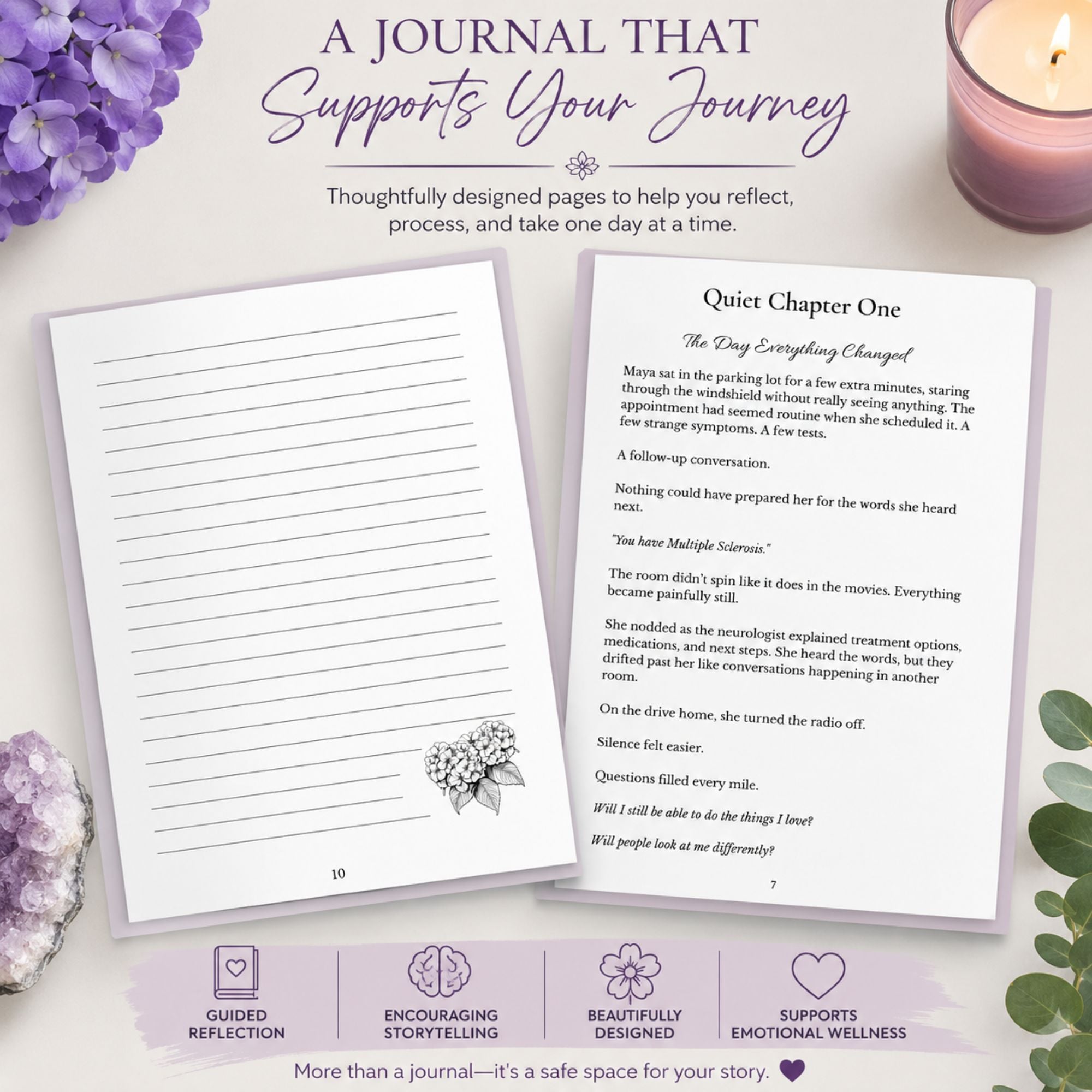 Beauty Within: A Guided Multiple Sclerosis Wellness Journal