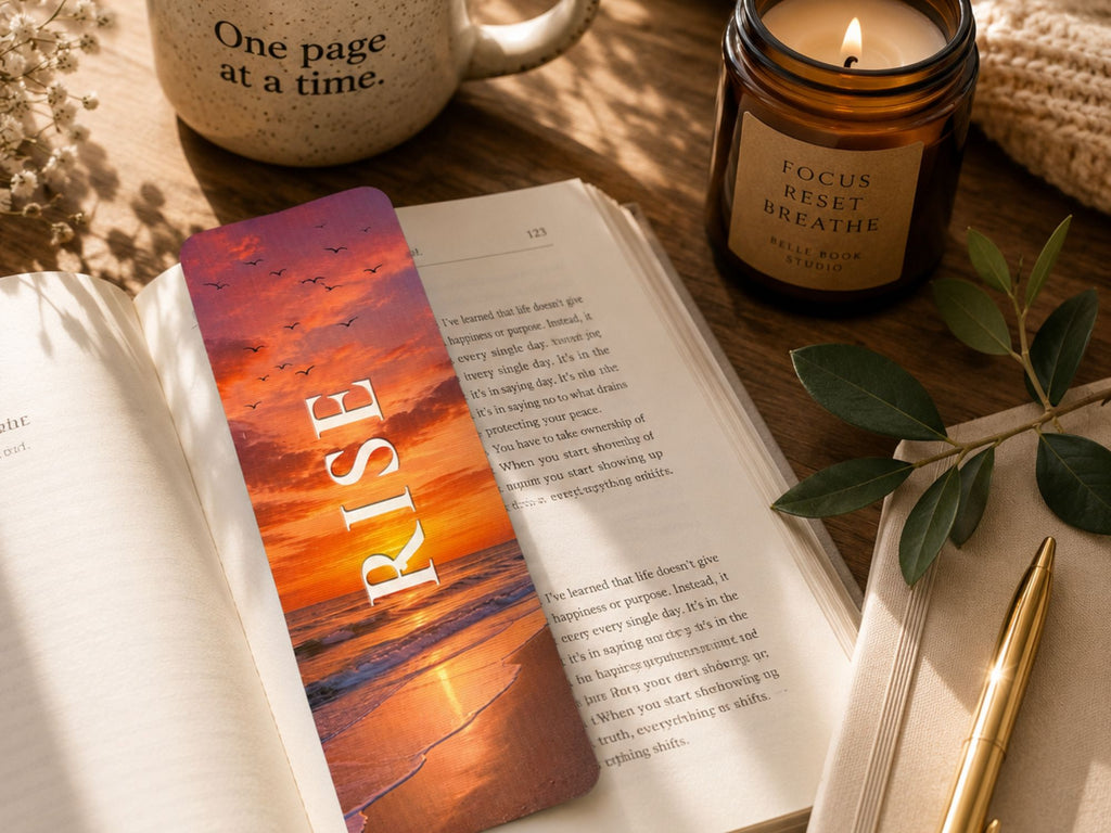 Courage Bookmark Collection | Inspirational Bookmarks for Readers, Journal Lovers & Thoughtful Gifts