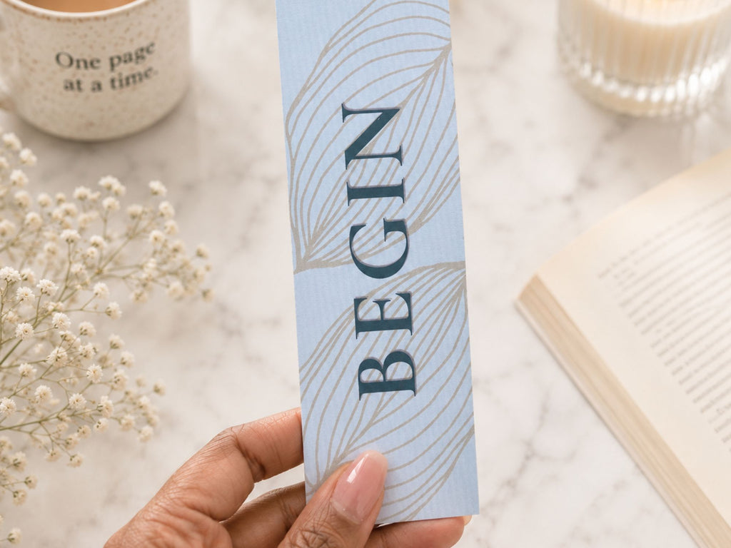 Fresh Starts Bookmark Collection | Inspirational Bookmarks for Readers, Journal Lovers & Thoughtful Gifts