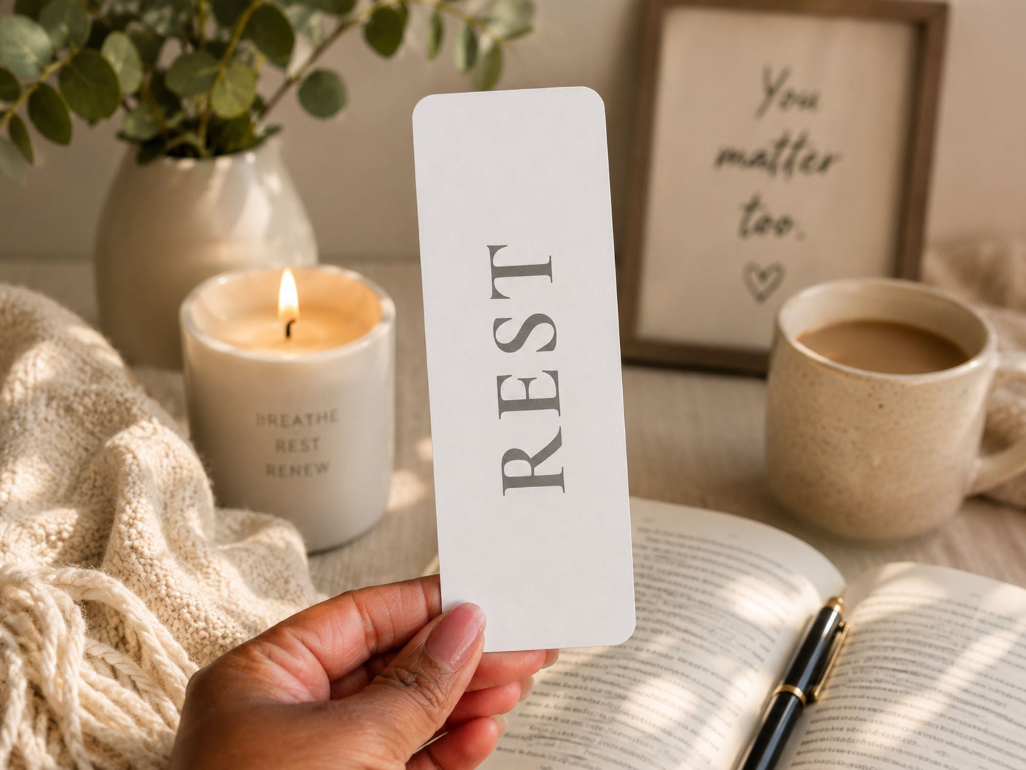 Gentle Reminders Bookmark Collection | Inspirational Bookmarks for Readers, Journal Lovers & Thoughtful Gifts