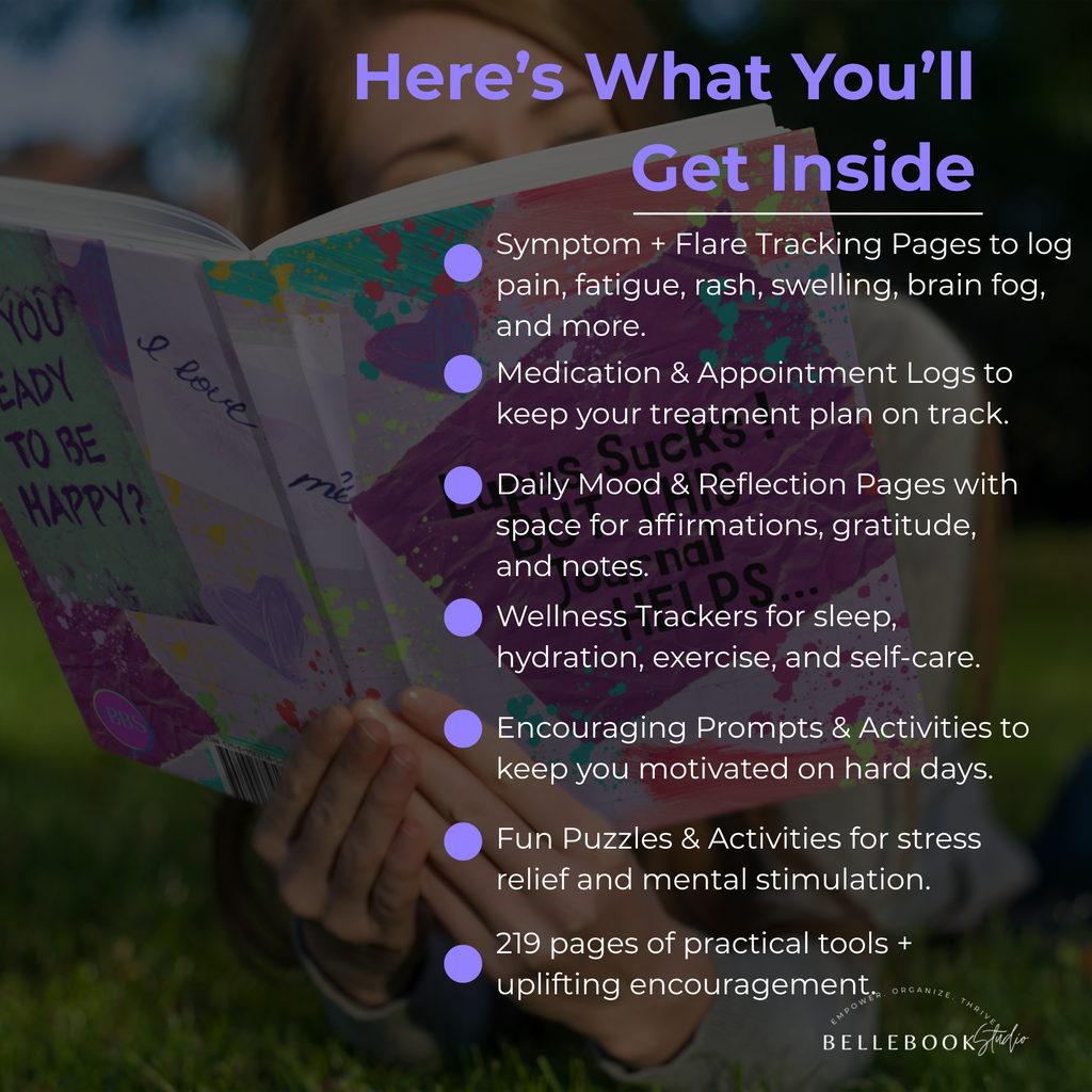 Lupus Sucks! But this Journal Helps!- Guided Journal and Tracker