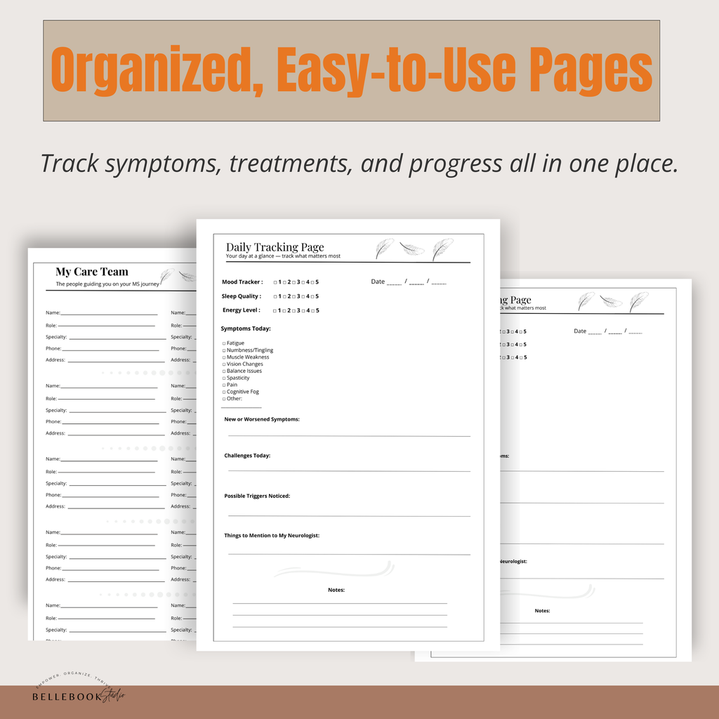 Your First 90 Days with MS: Symptom & Wellness Tracker