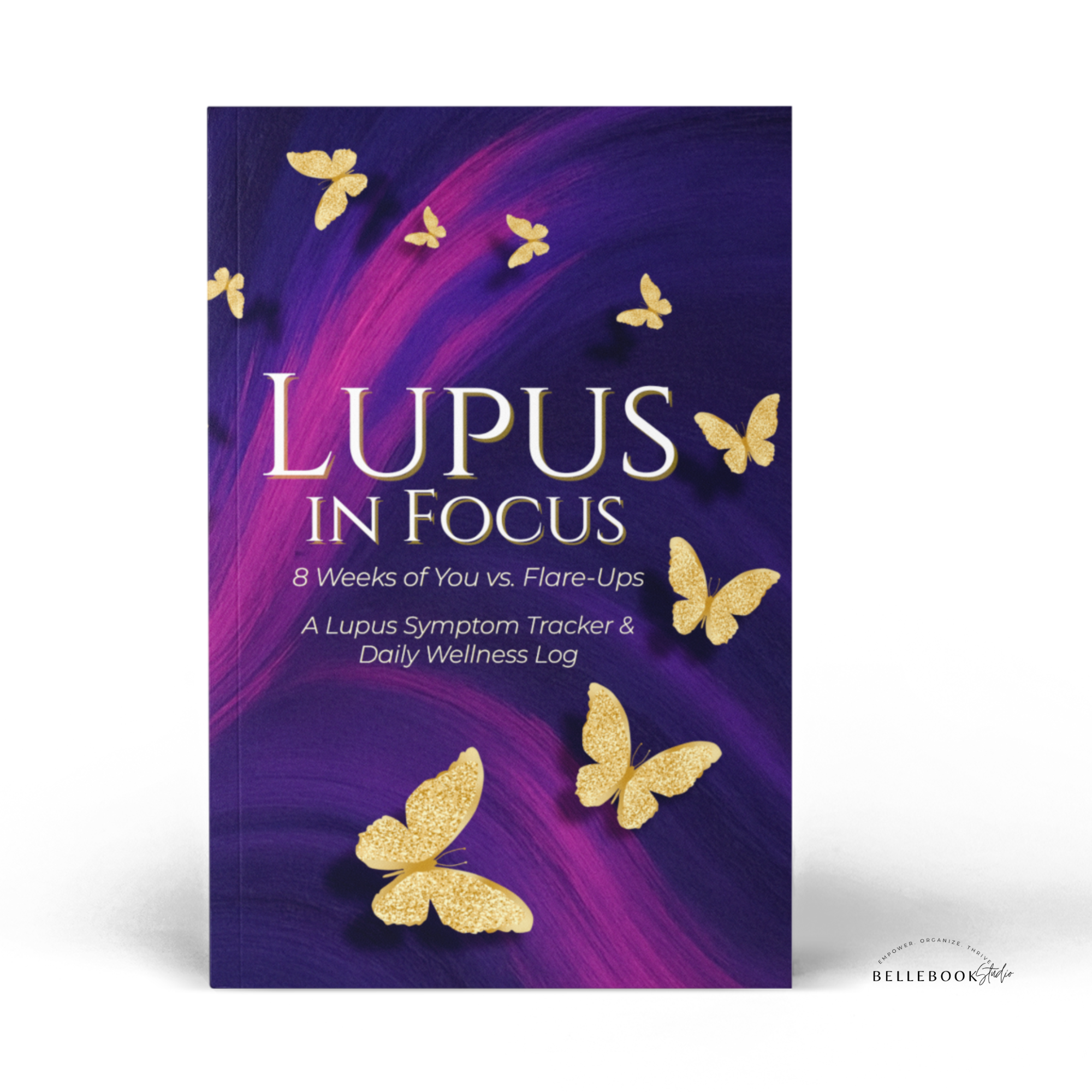 Lupus in Focus – 90-Day Perfect Bound Symptom Tracker for Flare-Ups, Meds & Wellness