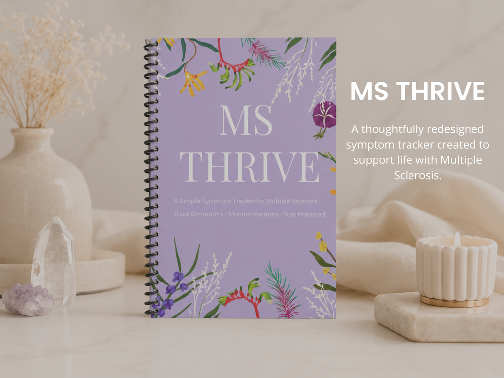 MS Thrive Symptom Tracker | Multiple Sclerosis Wellness & Health Journal