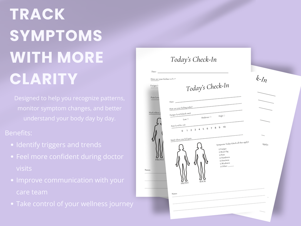 MS Thrive Symptom Tracker | Multiple Sclerosis Wellness & Health Journal