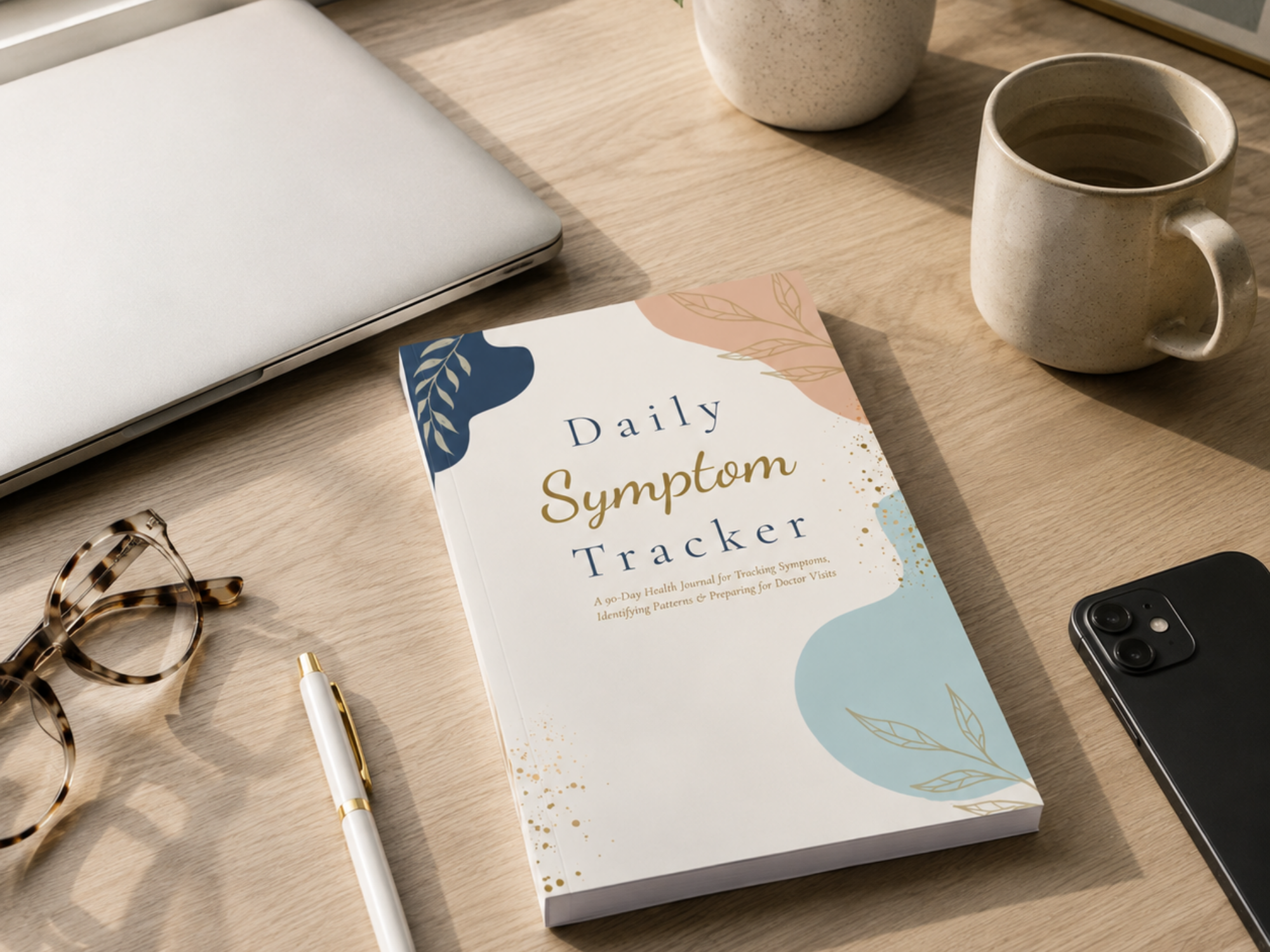 Daily Symptom Tracker | Chronic Illness Wellness &amp; Health Tracking Journal