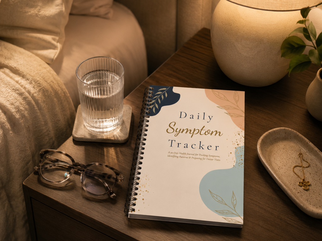 Daily Symptom Tracker | Chronic Illness Wellness &amp; Health Tracking Journal