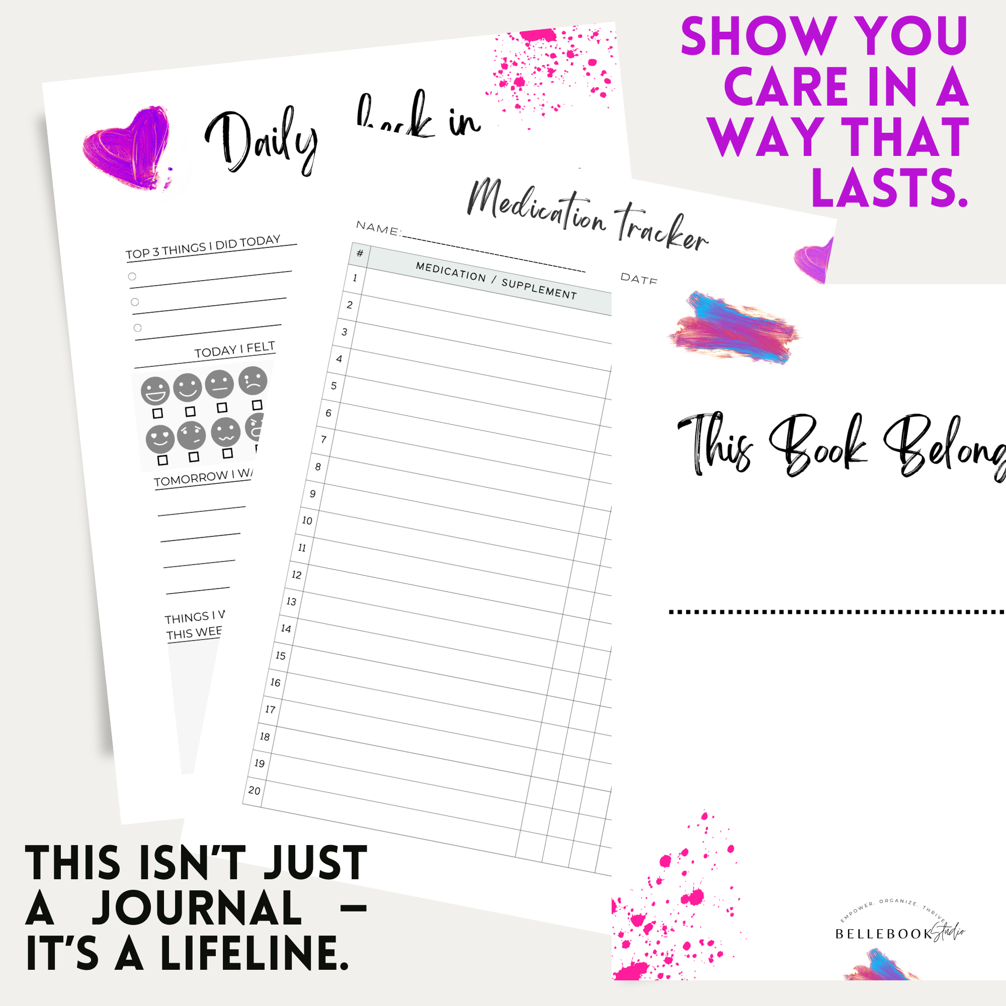 Beauty within MS- Guided Journal and Tracker