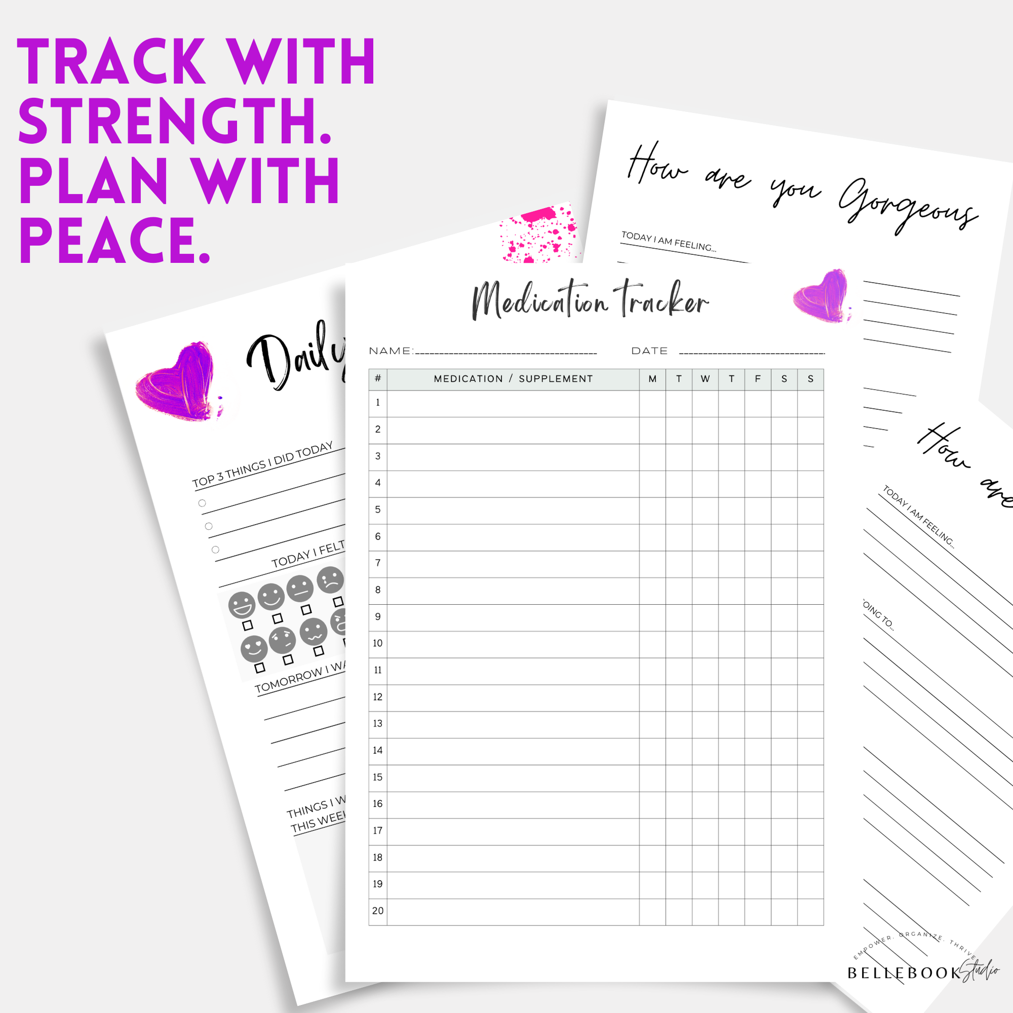 Beauty within MS- Guided Journal and Tracker