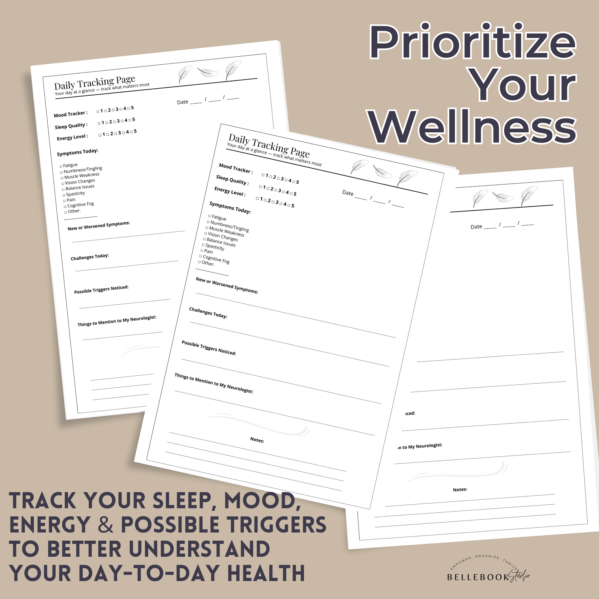 Your First 90 Days with MS: Symptom & Wellness Tracker