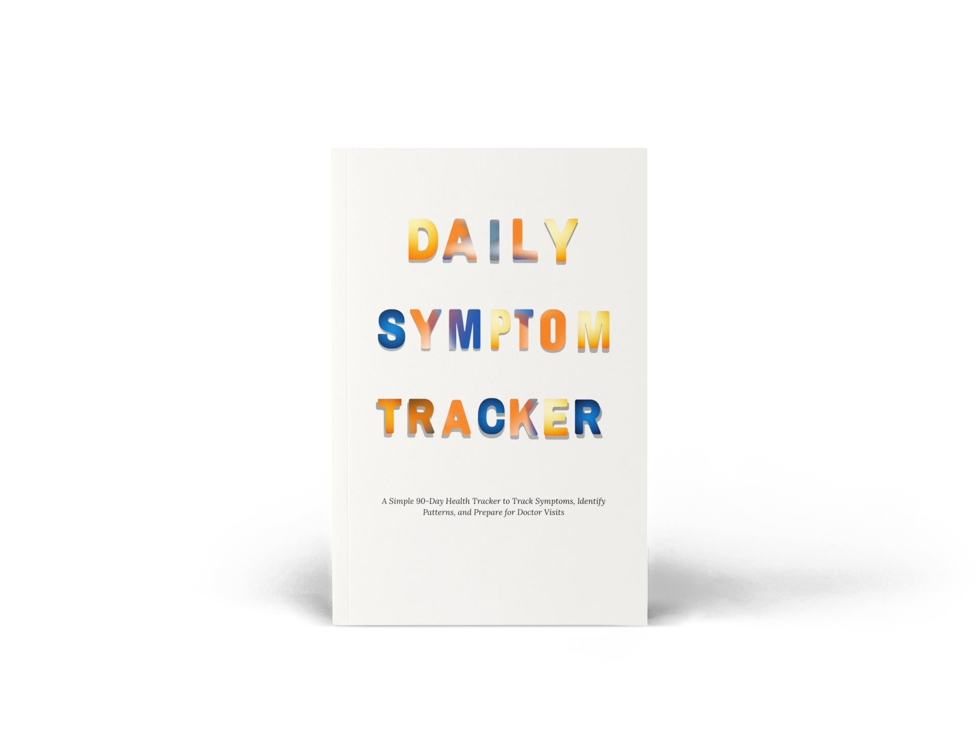 Daily Symptom Tracker Journal for Chronic Illness, Pain & Fatigue Tracking