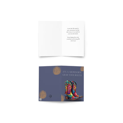 MS Showdown" Greeting Card – A Dash of Humor Against MS
